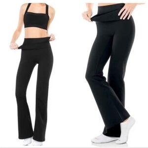 SPANX Bagel Buster Black Flare Pants
